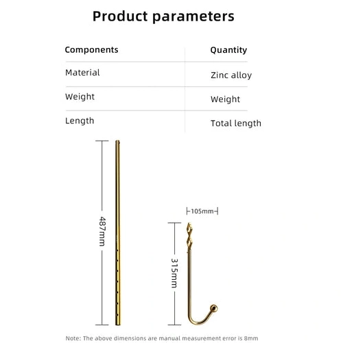 LOCKINK Hook Set Anal Golden Adjustable AllNight 3867 0318